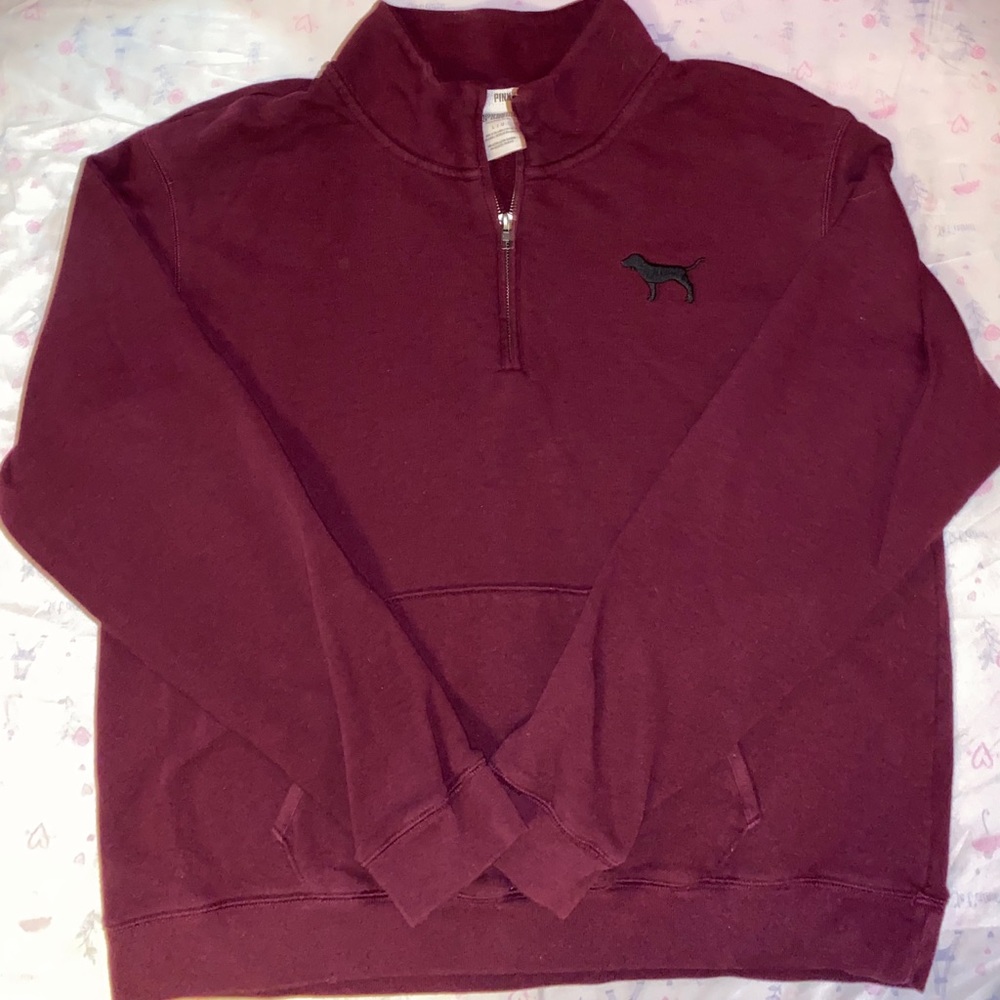 LOVE PINK quarter-zip